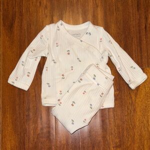 Carter’s Baby Pajamas with Floral Print
